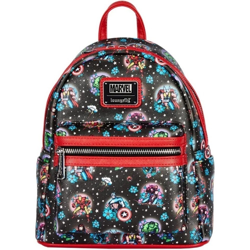 Loungefly Marvel Avengers Tattoo Mini Backpack